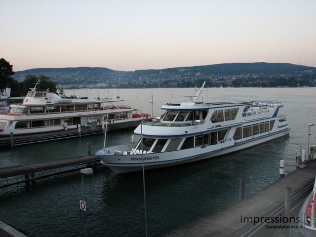 Zurich'o miesto vaizdai