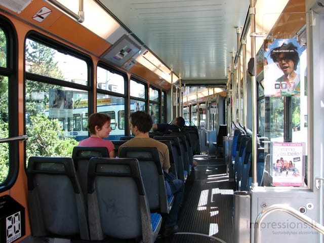 Zurich'o miesto vaizdai