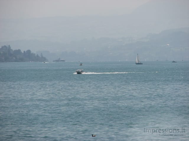 Zurich'o miesto vaizdai