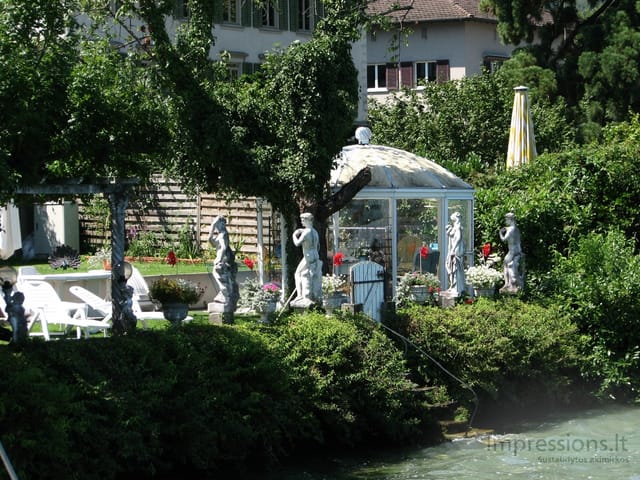 Zurich'o miesto vaizdai