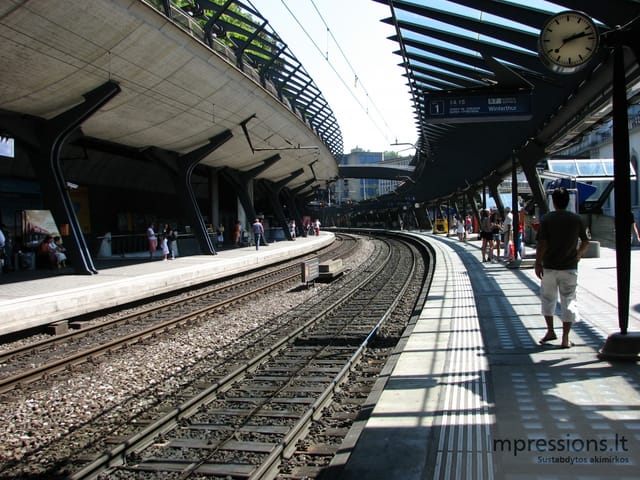 Zurich'o miesto vaizdai