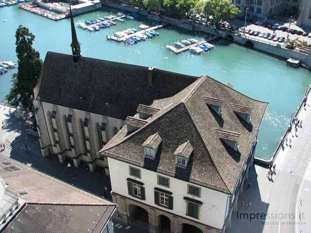 Zurich'o miesto vaizdai