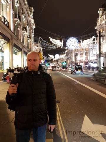 Šventas Kalėdas sutikome Londone