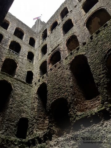 Nuo Rochester'io pilies bokštų