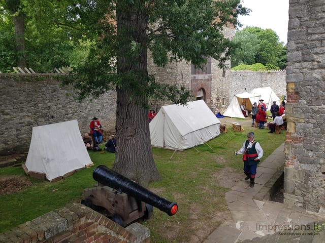 Upnor pilaitė su teminiais gyventojais