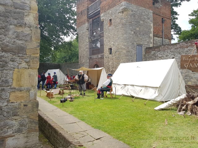 Upnor pilaitė su teminiais gyventojais
