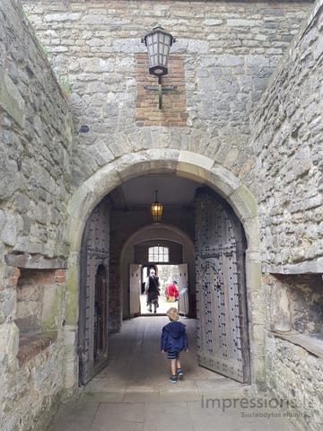 Upnor pilaitė su teminiais gyventojais