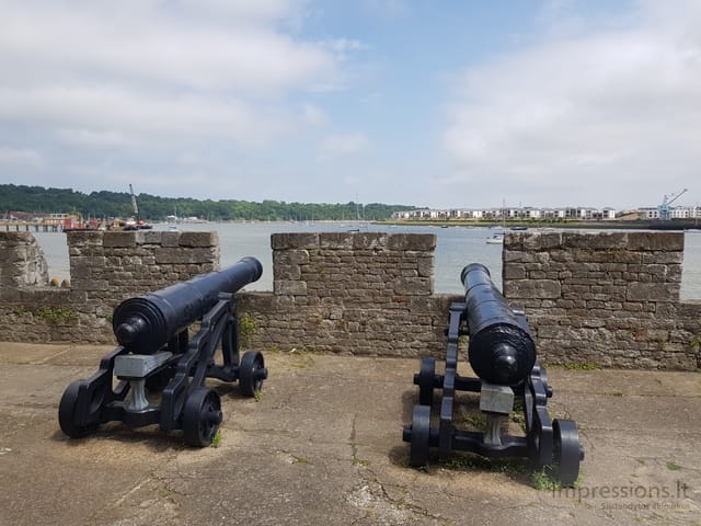 Upnor pilaitė su teminiais gyventojais