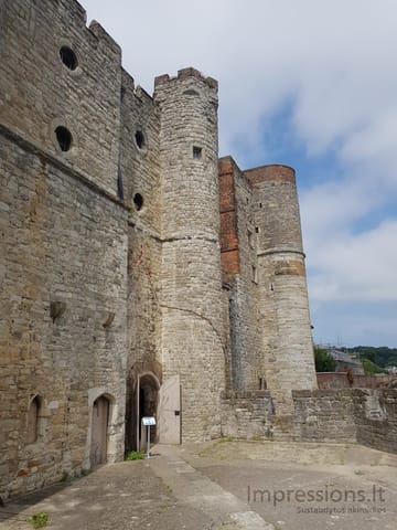 Upnor pilaitė su teminiais gyventojais