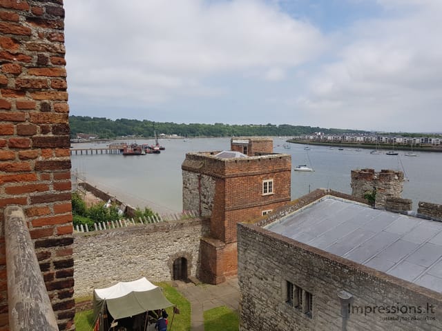 Upnor pilaitė su teminiais gyventojais
