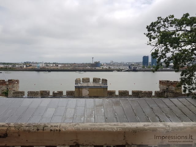 Upnor pilaitė su teminiais gyventojais