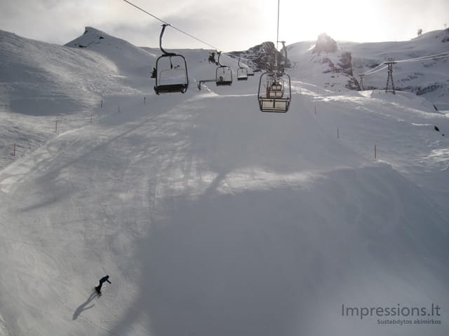 Slidinėjimo trasa, keltukai