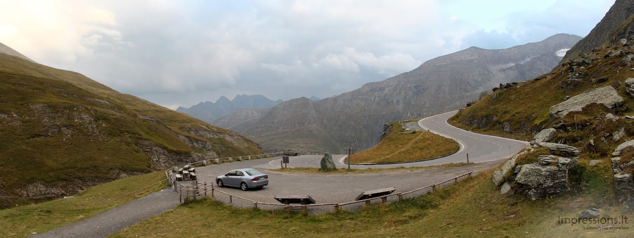 Gross Glockner Aplių keliu beklaidžiojant
