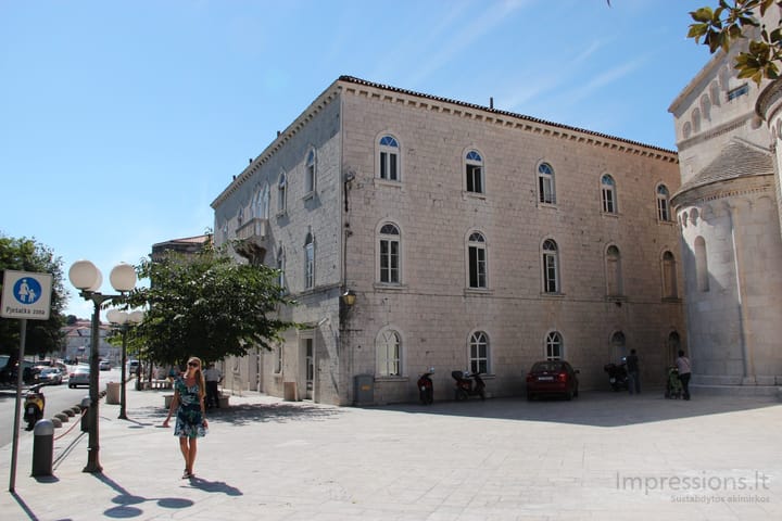Trogir miestas. Unesco saugomas senamiestis