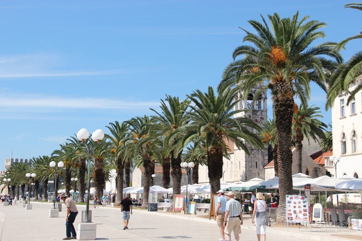 Trogir miestas. Unesco saugomas senamiestis