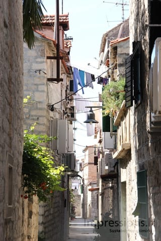 Trogir miestas. Unesco saugomas senamiestis