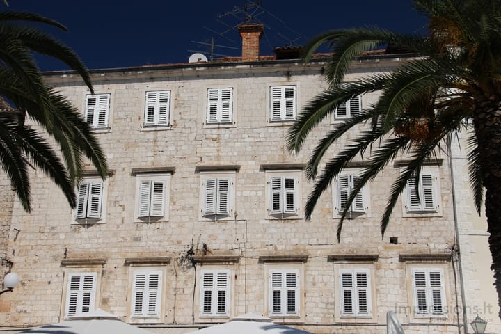 Trogir miestas. Unesco saugomas senamiestis