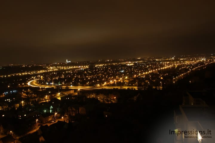 Kauno švieselės nuo Šilainių pusės