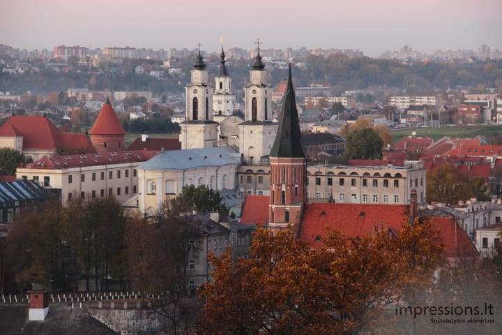 Kauno Rotušės ir bažnyčių bokštai