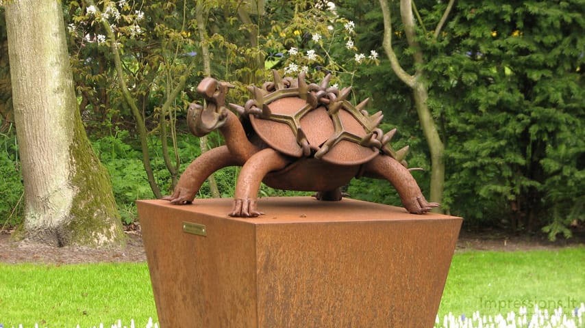 Keukenhof gėlynai