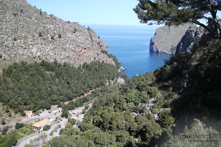 Matoma Port de Sa Calobra įlanka