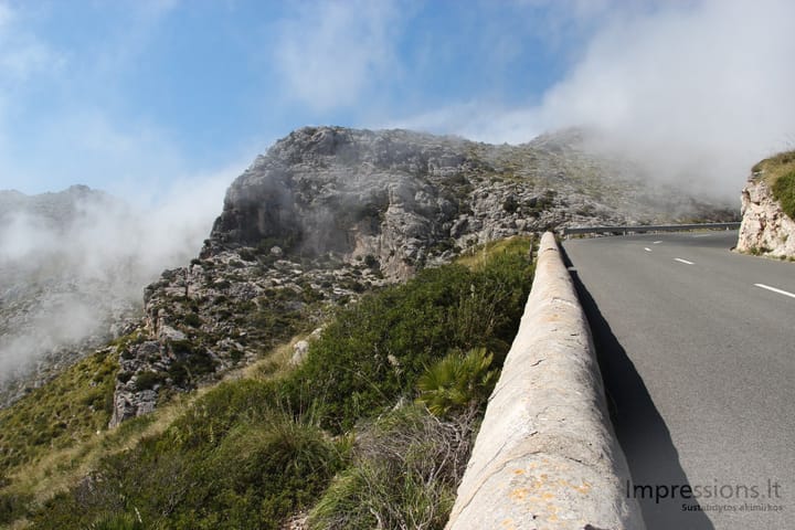 Pakeliuj į Cap de Formentor
