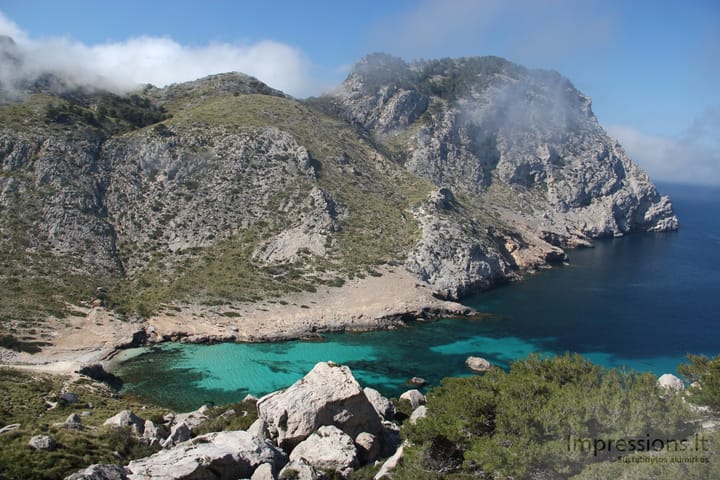 Pakeliuj į Cap de Formentor