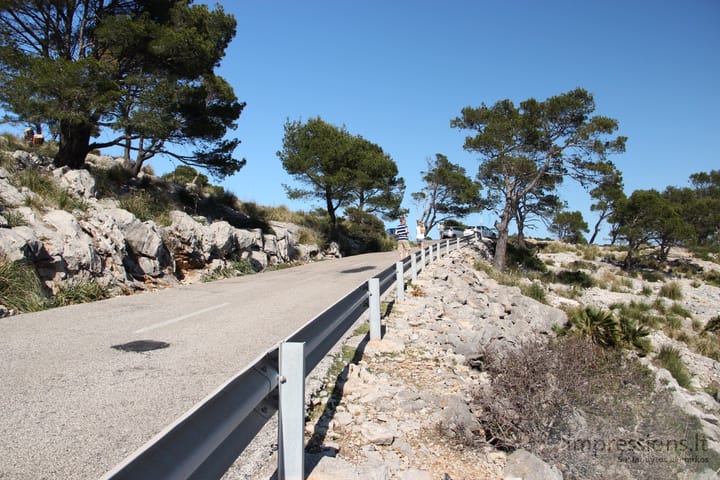 Pakeliuj į Cap de Formentor