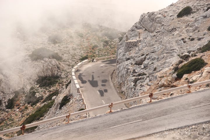 Cap de Formentor, kelio vingiai