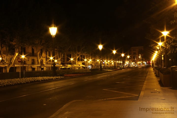 Naktinė Palma de Mallorca