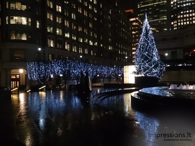 Canary Wharf verslo centrų pastatai