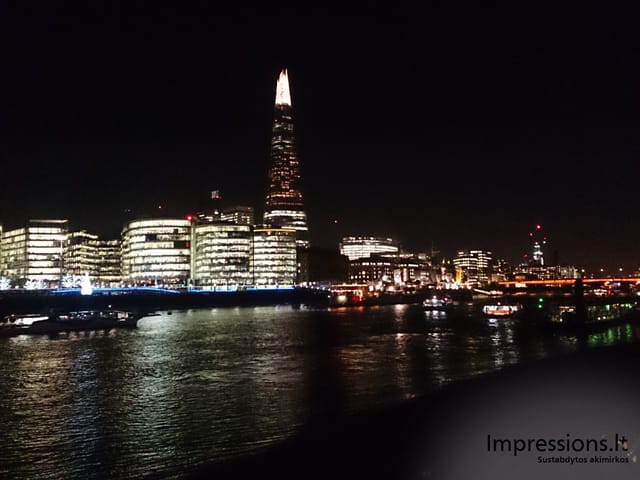 Londonas mobiliai gruodį
