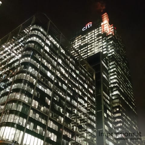Londonas mobiliai gruodį