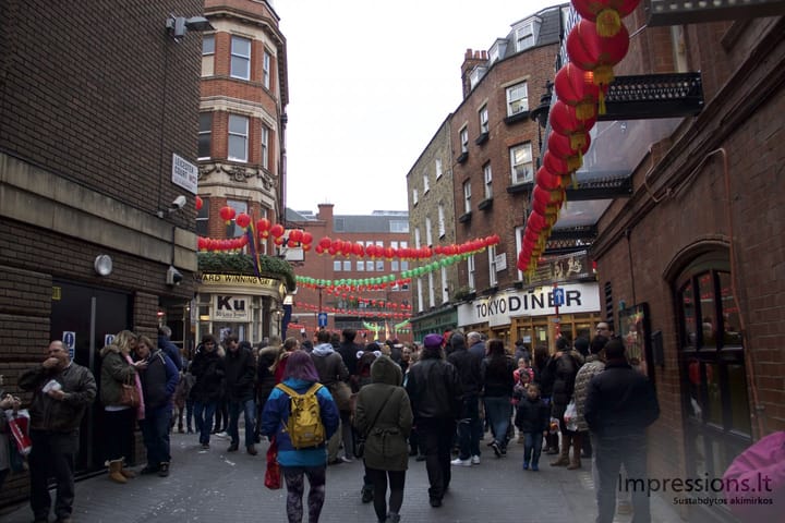Kinų Naujieji metai Londone
