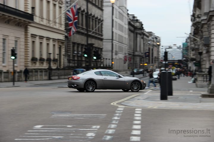 Londono gatvės dieną