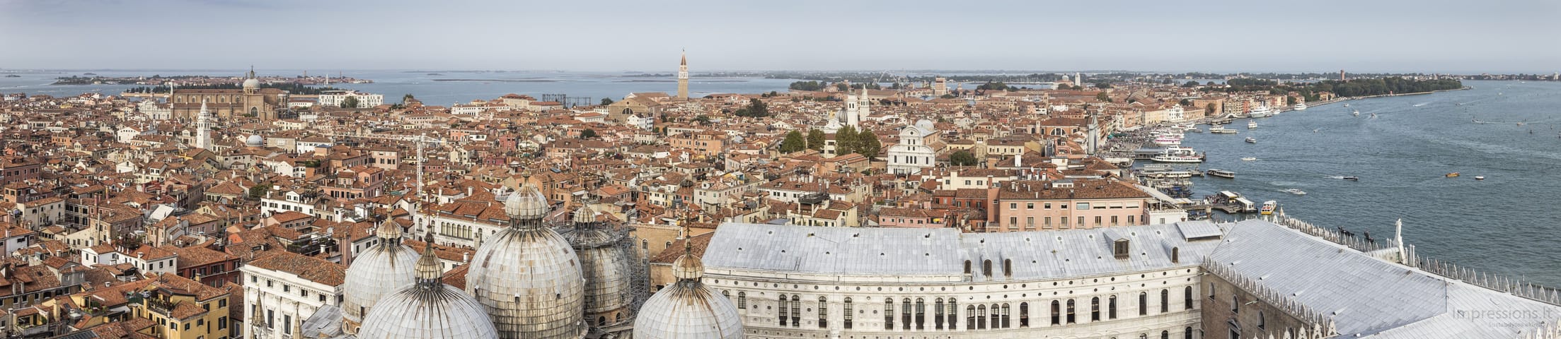 Venecijos panorama iš San Marco bokšto