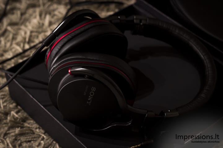 Sony MDR1RNC pagaminimo kokybė