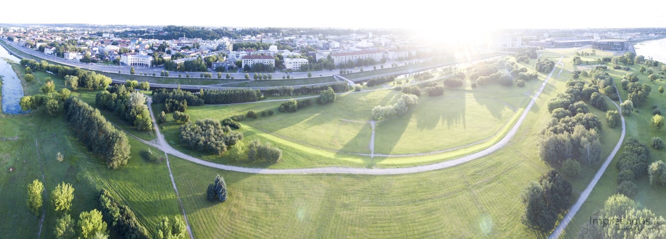 Kaunas iš paukščio skrydžio (foto/video)