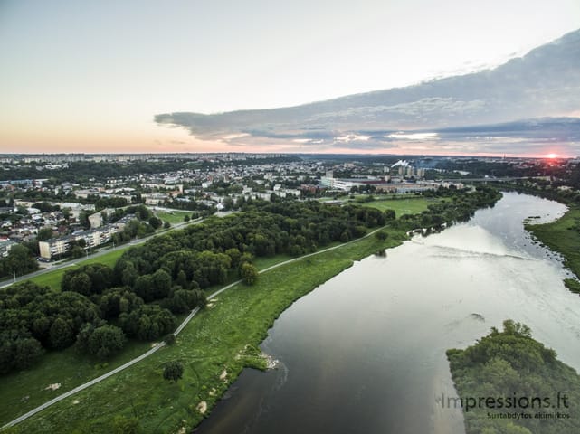 Kaunas iš paukščio skrydžio (foto/video)