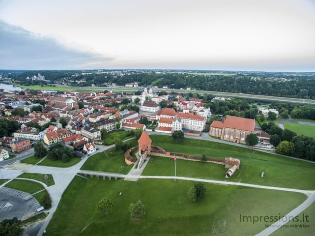 Kaunas iš paukščio skrydžio (foto/video)