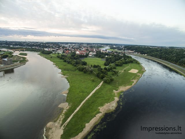 Kaunas iš paukščio skrydžio (foto/video)