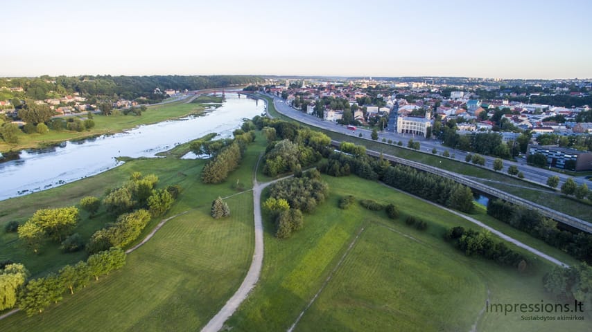 Kaunas iš paukščio skrydžio (foto/video)