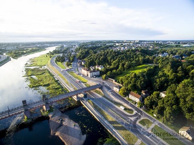 Kaunas iš paukščio skrydžio (foto/video)
