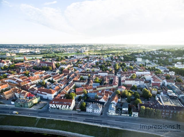 Kaunas iš paukščio skrydžio (foto/video)