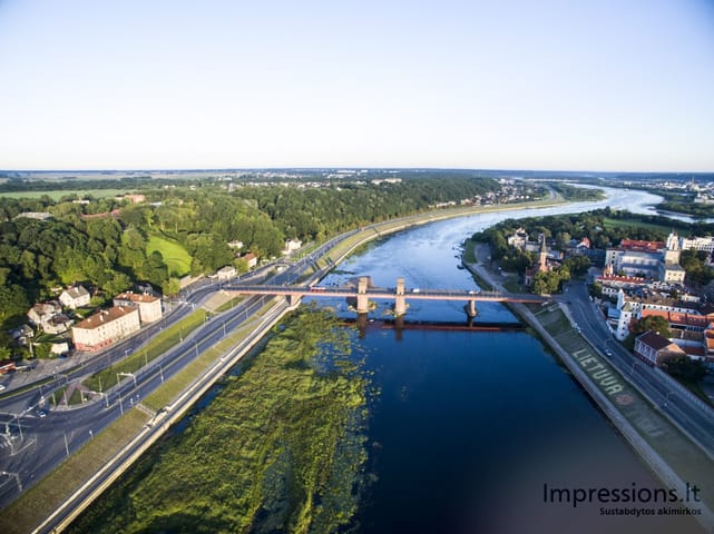 Kaunas iš paukščio skrydžio (foto/video)