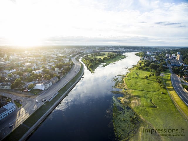 Kaunas iš paukščio skrydžio (foto/video)