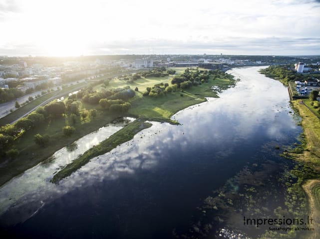 Kaunas iš paukščio skrydžio (foto/video)