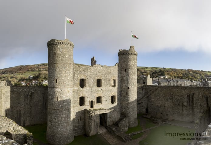 Harlech pilies kiemas