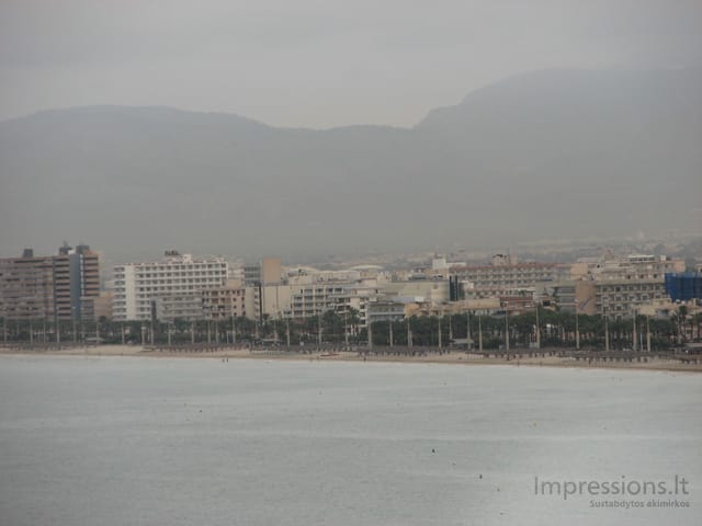 Maljorka: Palmos įlanka, sostinė Palma