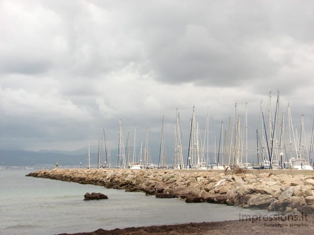 Maljorka: Palmos įlanka, sostinė Palma